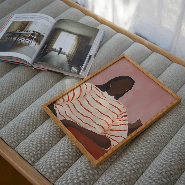 Red Stripes Poster from Paper Collective