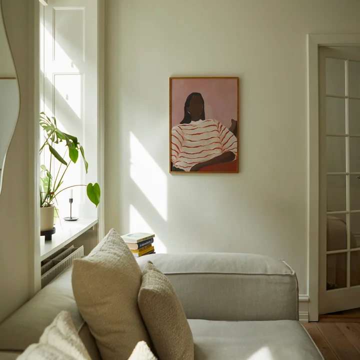 Red Stripes Poster from Paper Collective