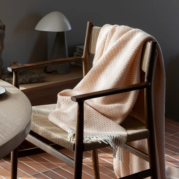Mello Røros Tweed wool blanket