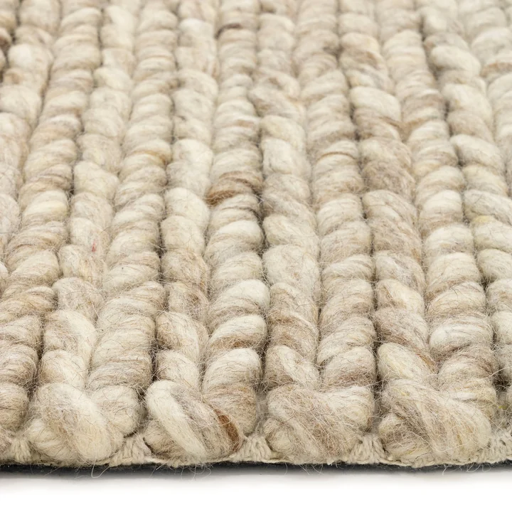 Nuuck - Fletta Rug, warm beige