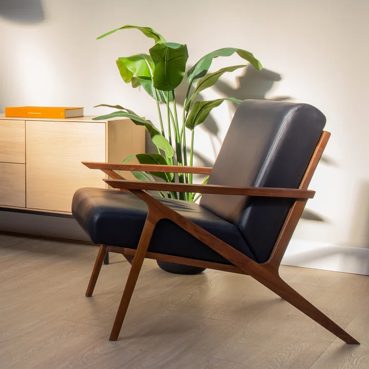 Studio Zondag - Jesper Lounge chair, walnut