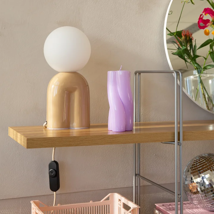 Nuuck - Hubert Table lamp Ø 15 cm, glossy gold