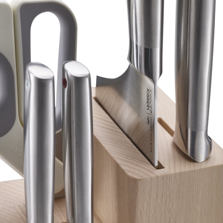 Elevate Fusion Knife block with scissors from Joseph Joseph