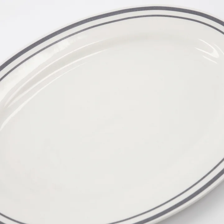 Bistro Bowl 29 x 22 cm, gray from Nicolas Vahé