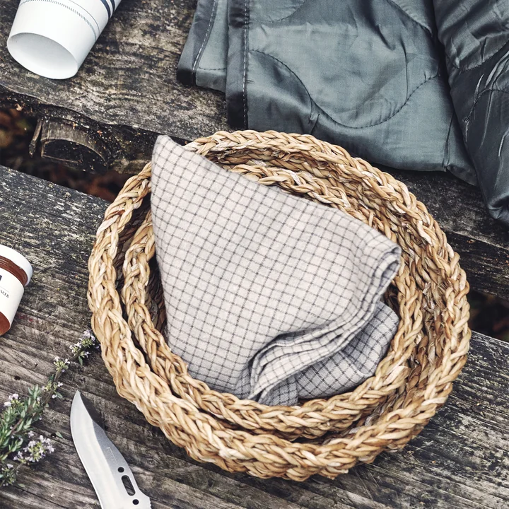 Bread Basket, natural (set of 2) from Nicolas Vahé