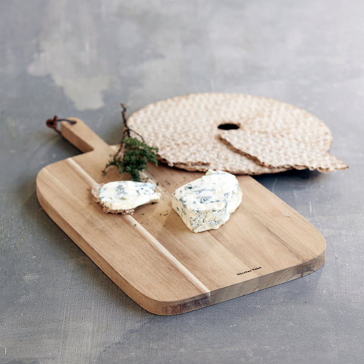 Bread Cutting board 51 x 27 cm, acacia natural from Nicolas Vahé