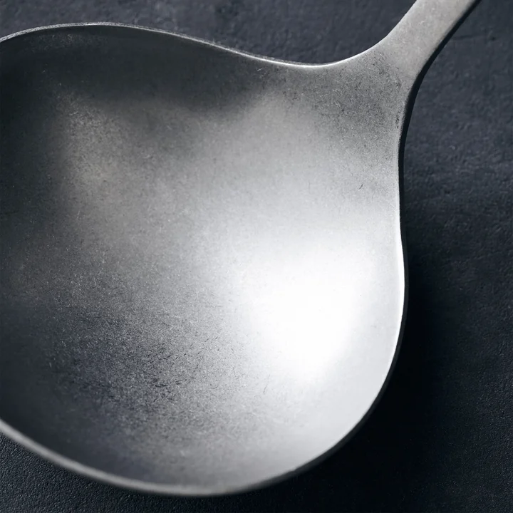 Daily Soup spoon, brushed stainless steel from Nicolas Vahé