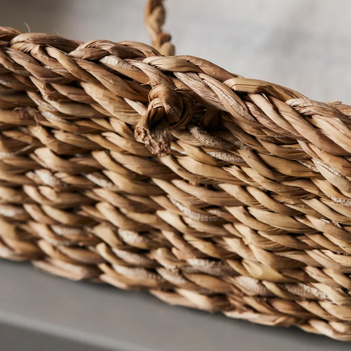 Naba Basket, 23 cm x 23 cm, natural from Nicolas Vahé