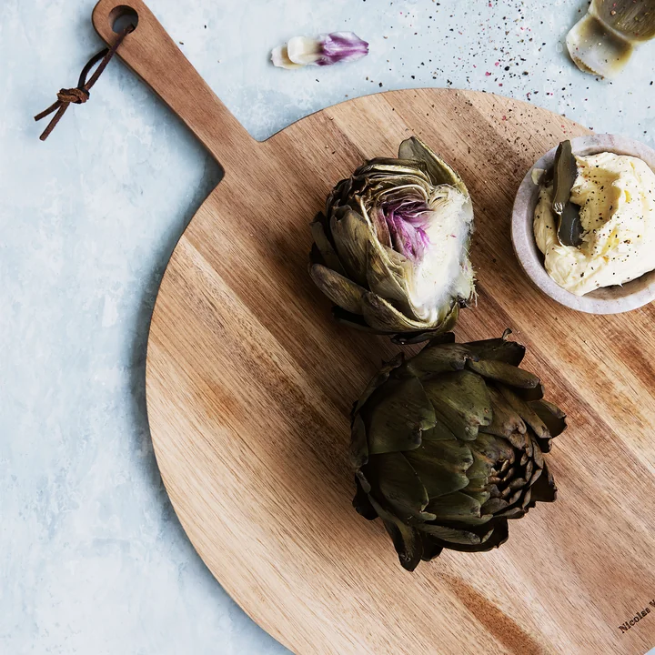 Pizza cutting board 50 x 35 cm, acacia natural from Nicolas Vahé