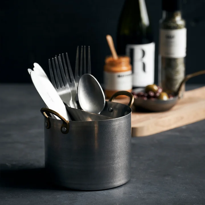 Presentation Organizer, stainless steel brushed from Nicolas Vahé