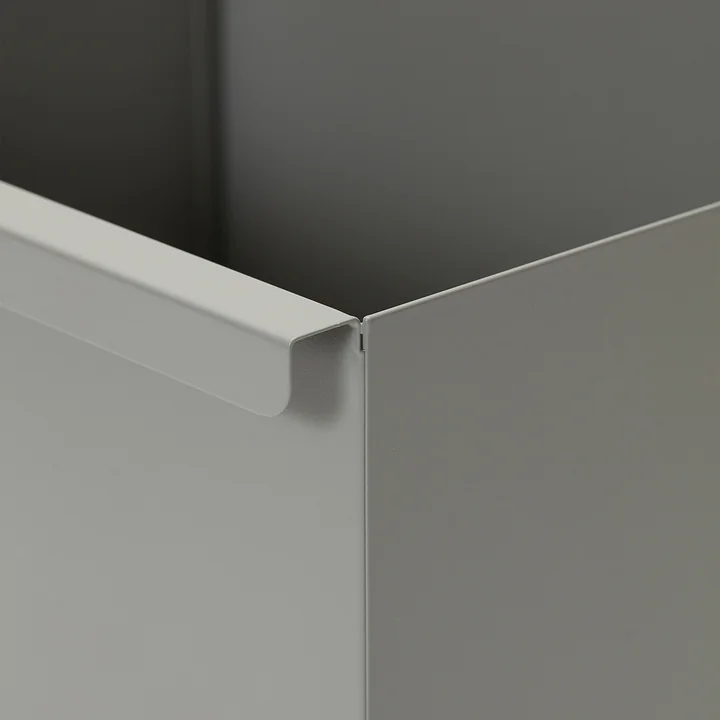 Rack Storage box for shelf, gray from Nicolas Vahé