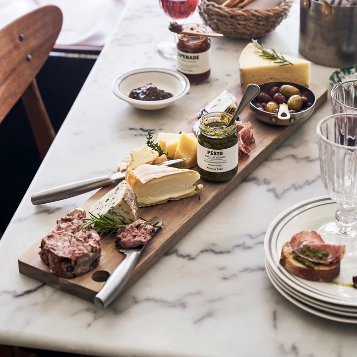 Tapas Cutting board, L 60 cm, acacia natural from Nicolas Vahé