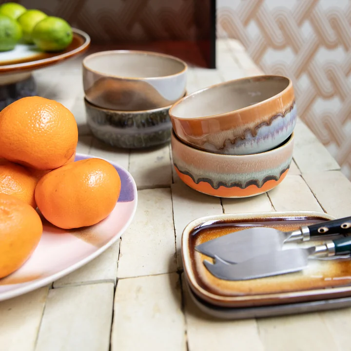 70's Tray and bowl from HKliving