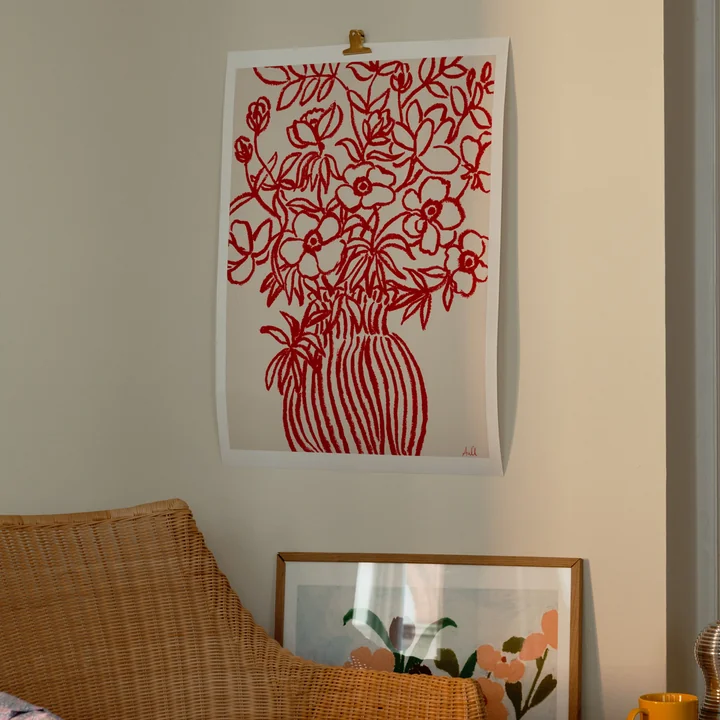 The Poster Club - Poppy Studies by Anine Cecilie Iversen