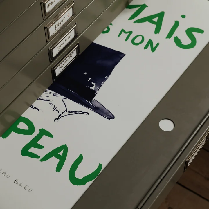 The Poster Club - L'Oiseau au Chapeau Bleu from Another Art Project