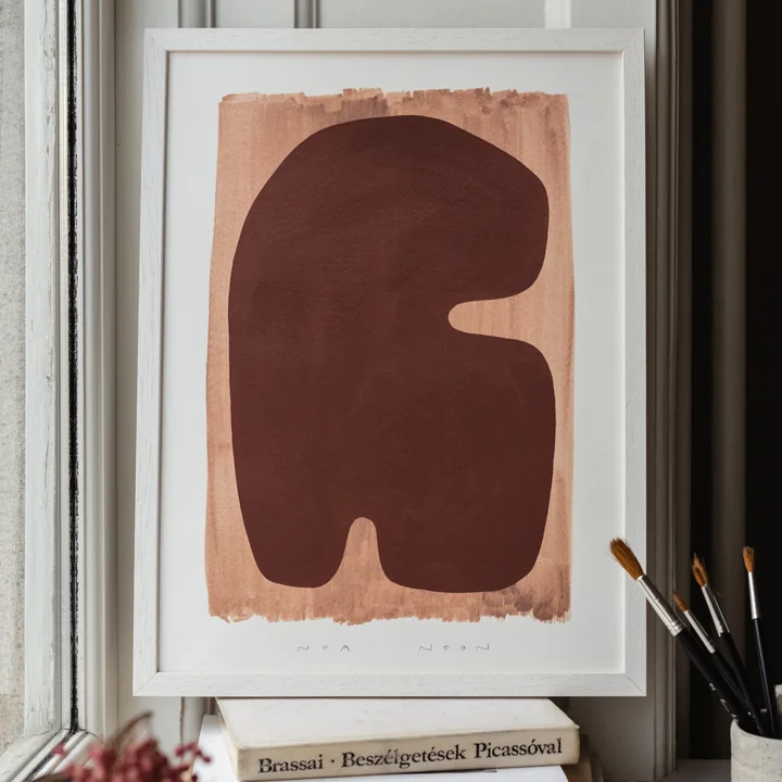 Earth Pigments by Noa Noon Gammelgaard for The Poster Club