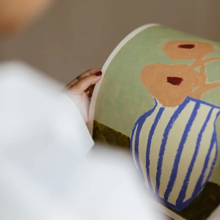 The Poster Club - Pink Flowers by Carla Llanos