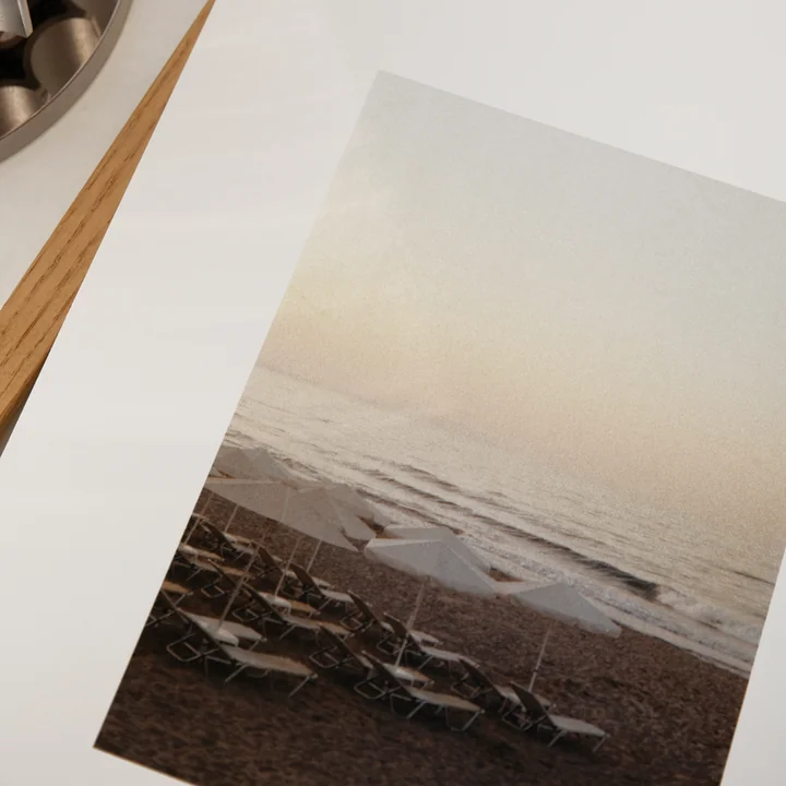 Sunset Swims by Ana Santl for The Poster Club