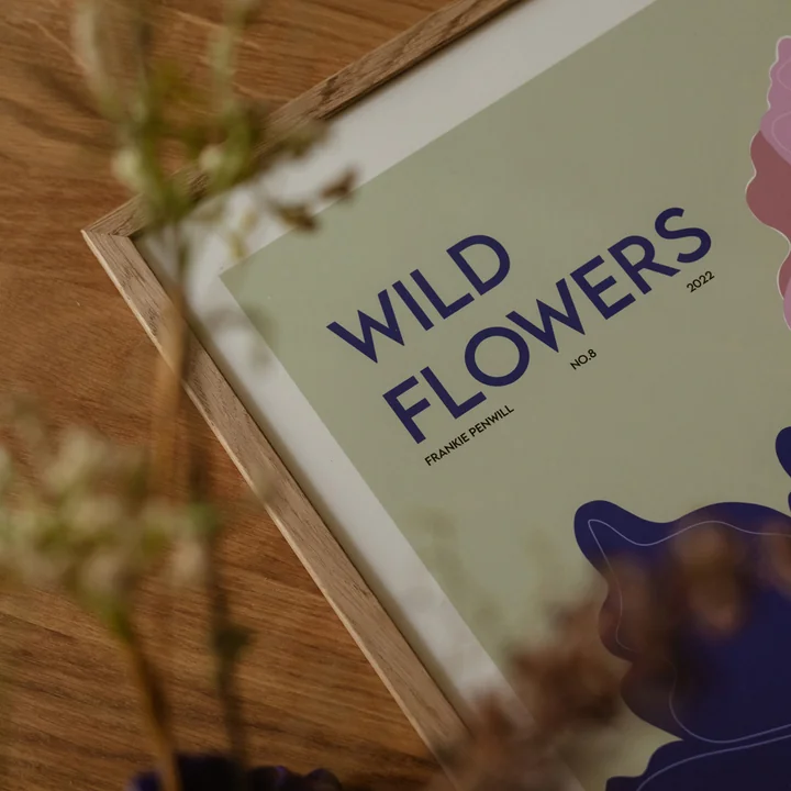 Wild Flowers by Frankie Penwill for The Poster Club