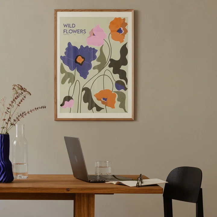 Wild Flowers by Frankie Penwill for The Poster Club