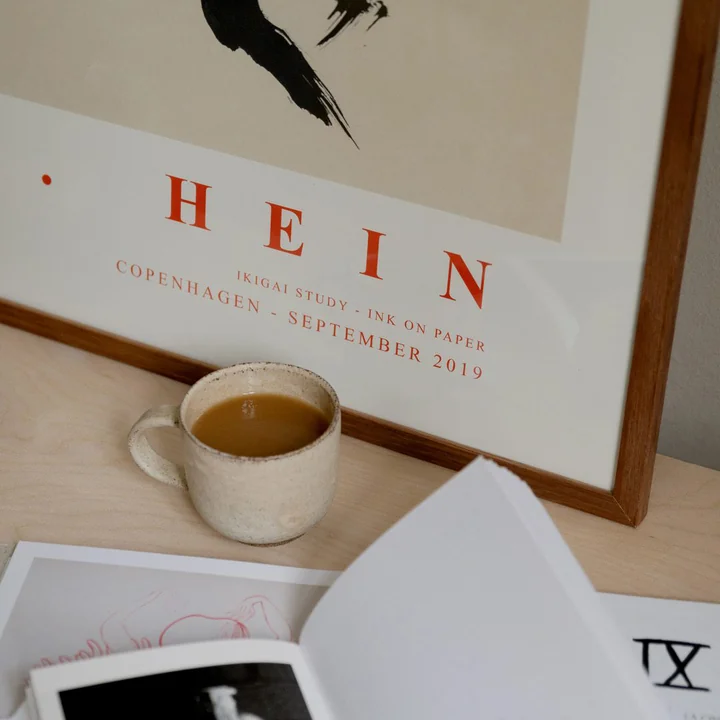 Picture frame oak brown for The Poster Club