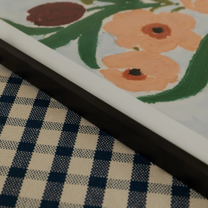 Picture frame aluminum black for The Poster Club