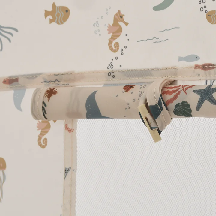 Cassie pop up tent, 150 x 110 x 90 cm, sea creature / sandy by LIEWOOD