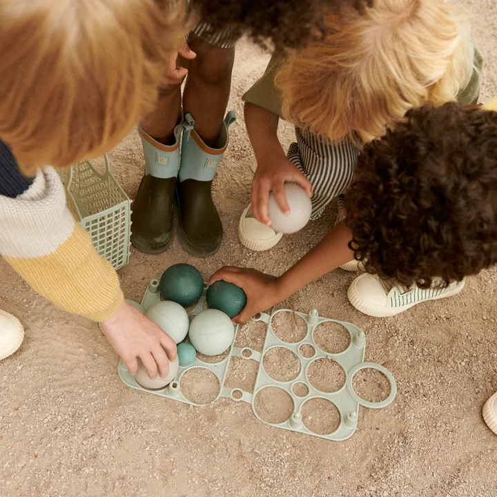 Emmett Boule set, peppermint multi mix from LIEWOOD