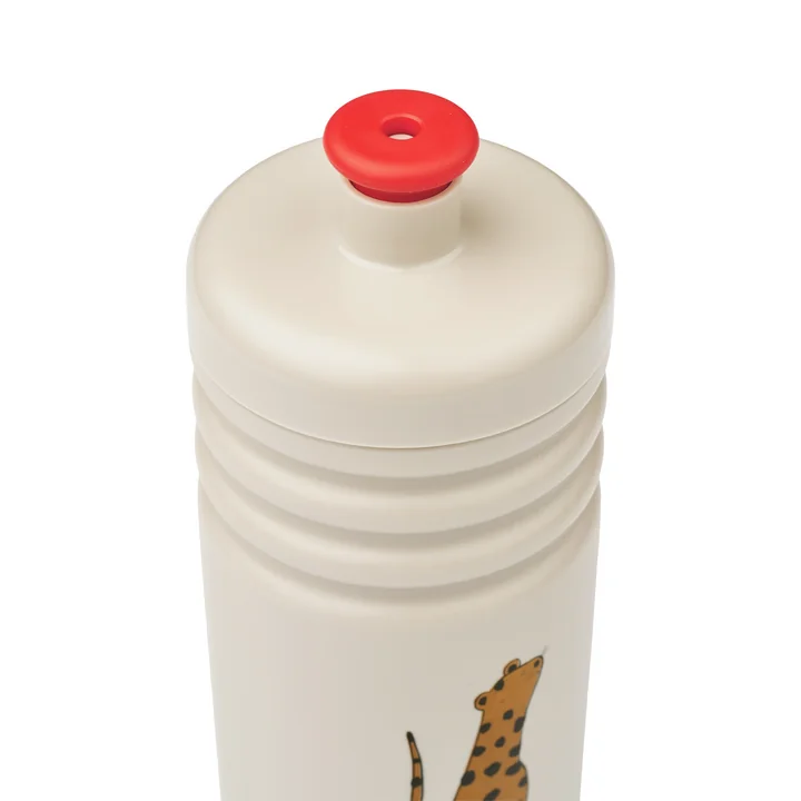 Lionel Statement Water bottle, 430 ml, leopard / sandy by LIEWOOD