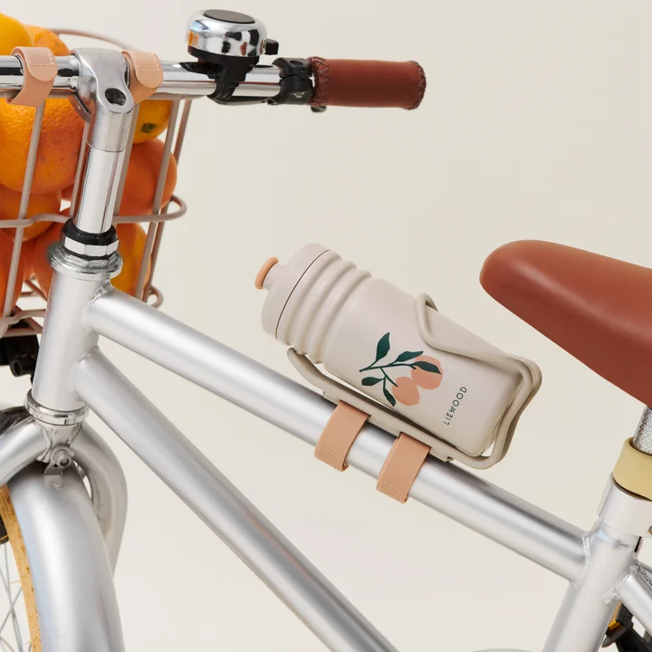 Lionel Statement Water bottle, 430 ml, peach perfect / sea shell by LIEWOOD