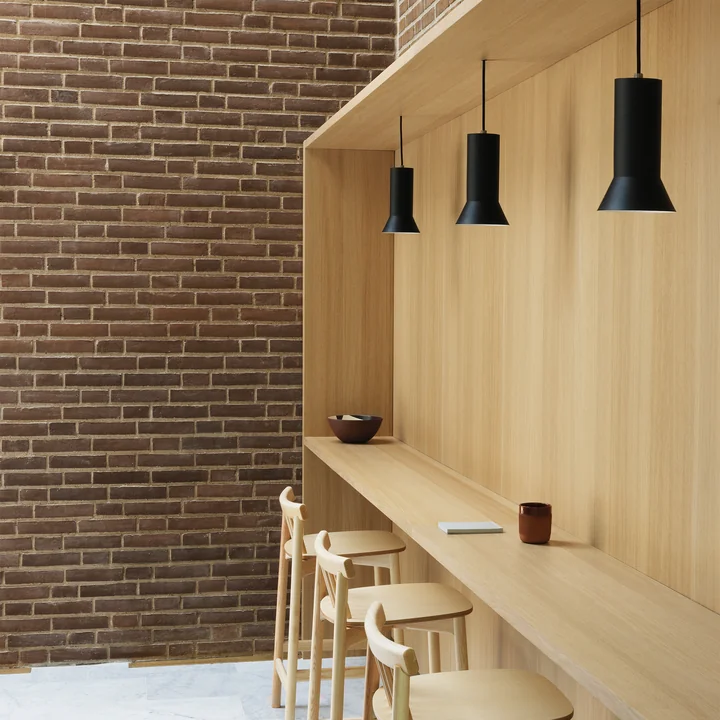 Normann Copenhagen - Hat Pendant light, small, Ø 13 cm, black