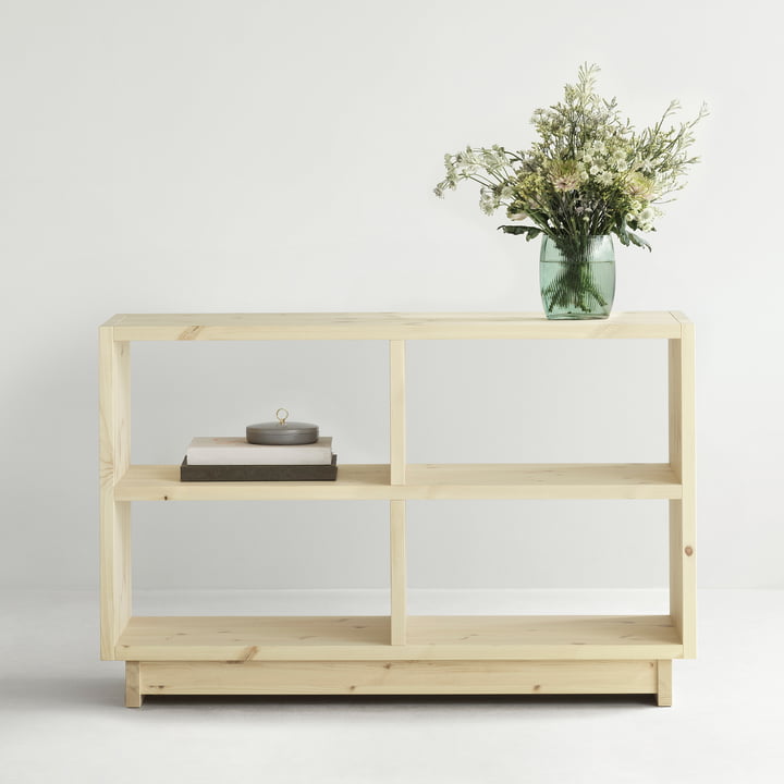 Plank Bookshelf, medium, pine from Normann Copenhagen