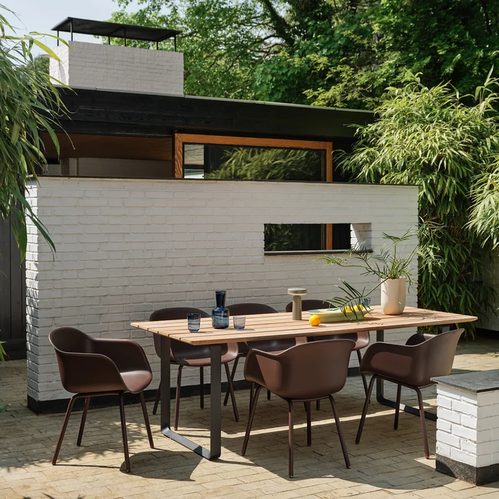 Fiber Outdoor Armchair from Muuto