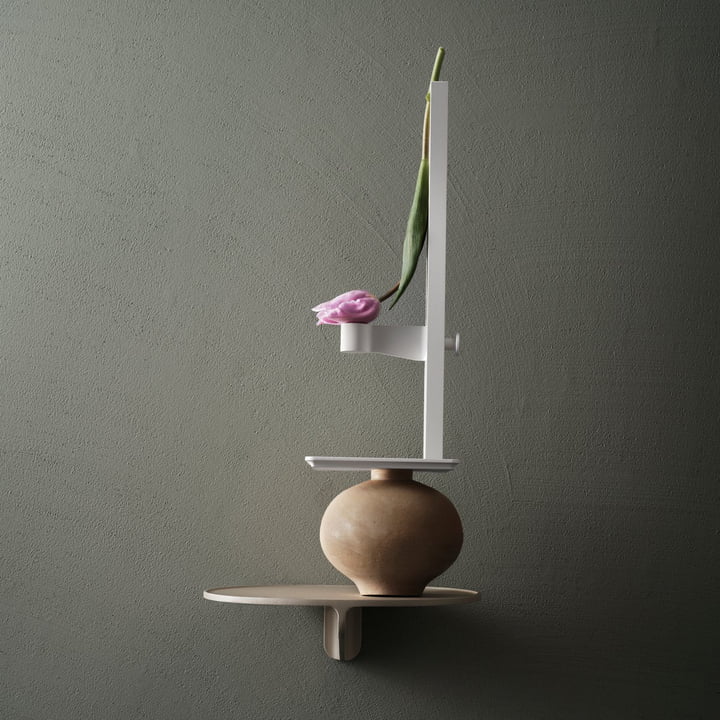 String - Museum Candle holder wall shelf