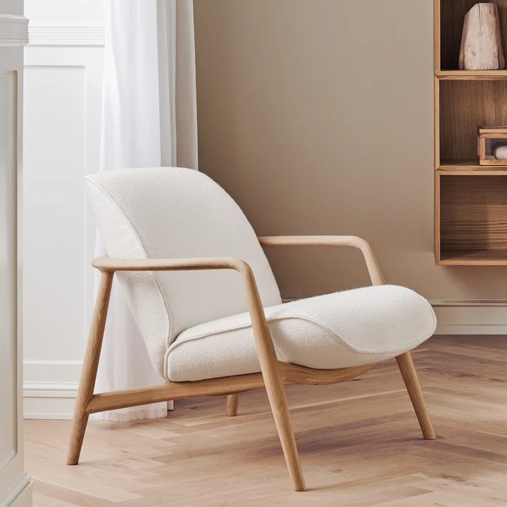 Bowie Armchair, oiled oak by Bolia