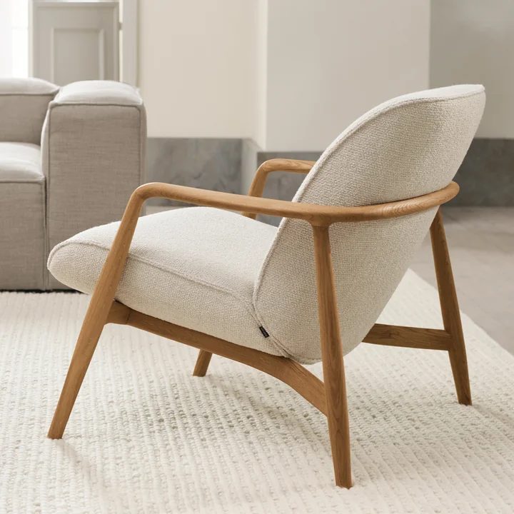 Bowie Armchair, oiled oak by Bolia