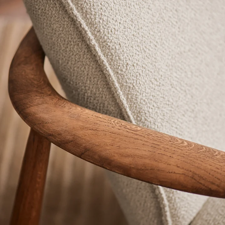 Bowie Armchair, detail of Bolia