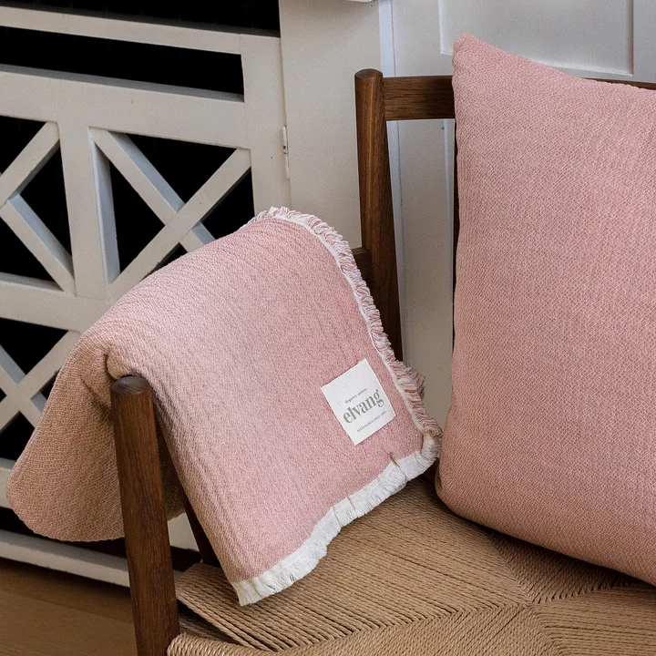 Thyme Blanket and pillow from Elvang