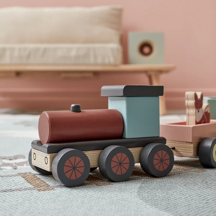 Edvin Train with forest animals from Kids Concept