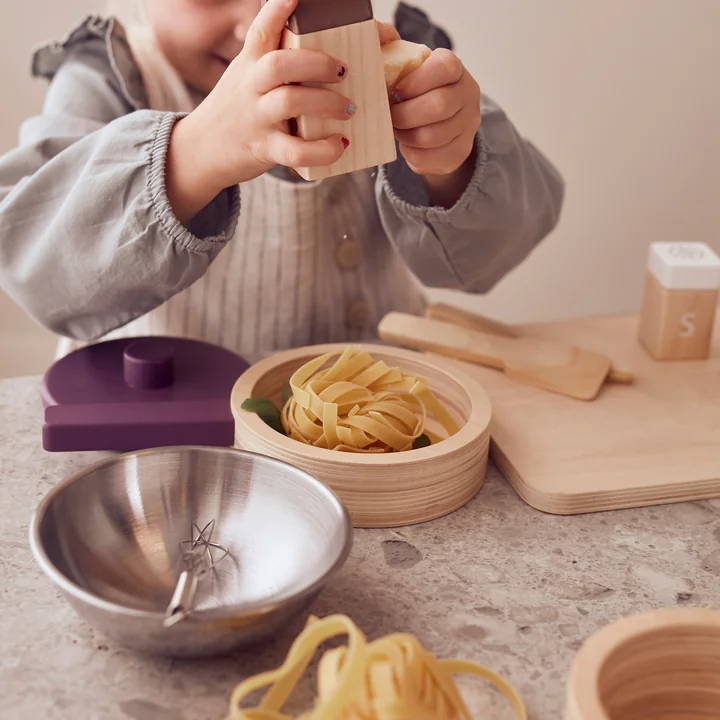 Bistro Kitchen utensil set from Kids Concept