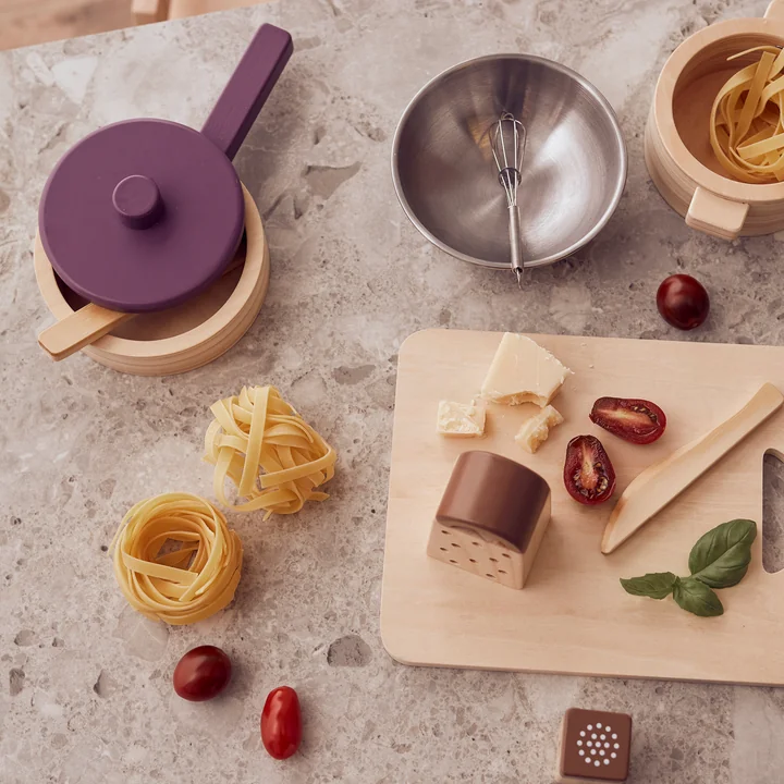 Bistro Kitchen utensil set from Kids Concept