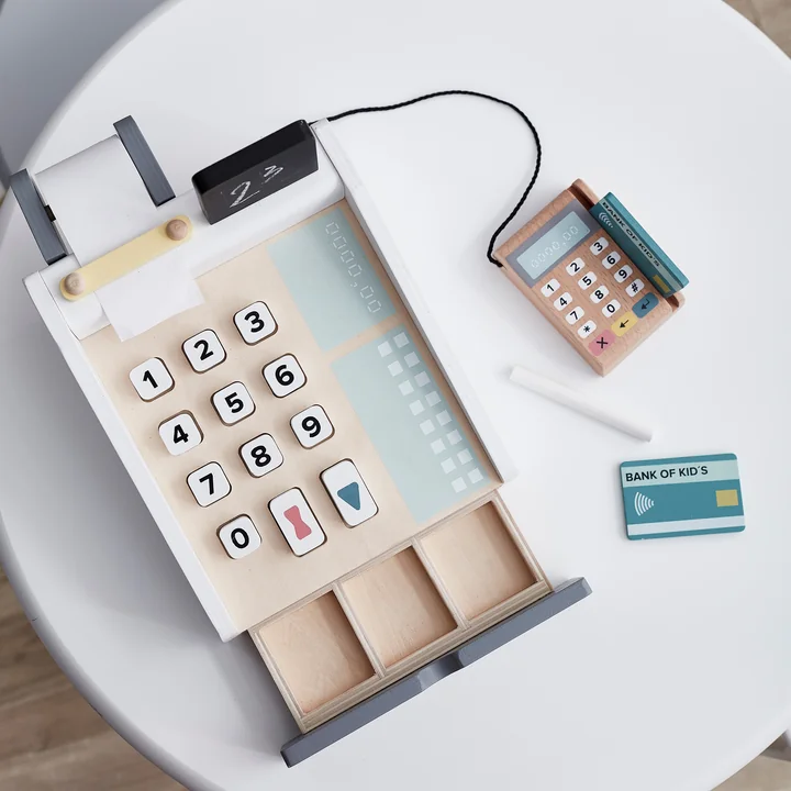 Bistro Toy cash register from Kids Concept