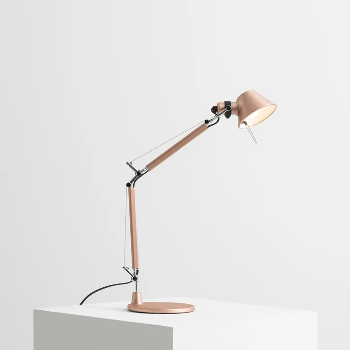 Artemide - Tolomeo Micro Table lamp, copper look (Christmas edition 2023)
