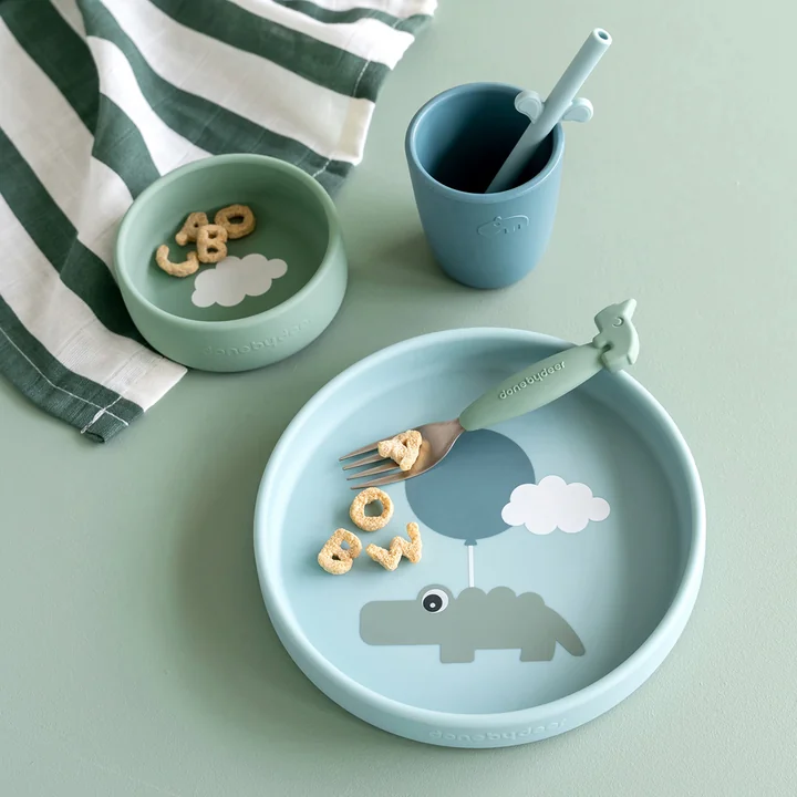 Done by Deer - Silicone tableware set