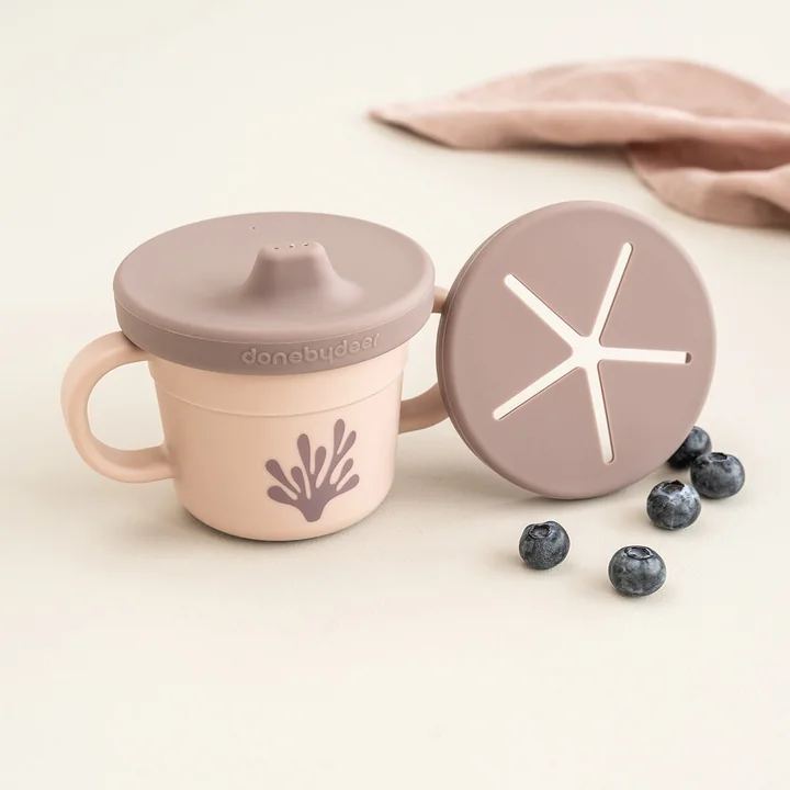 Foodie Snack & Drinking cup set from Done by Deer