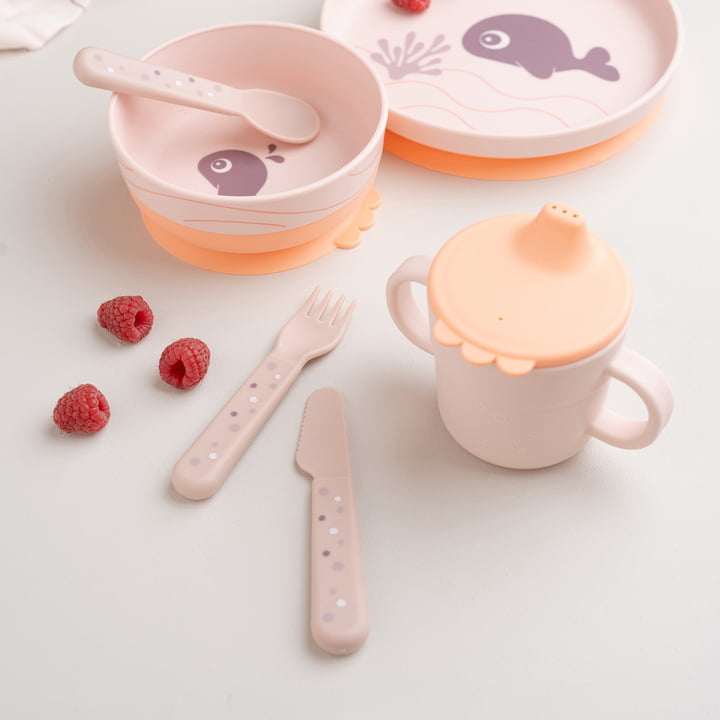 Foodie Children's cutlery set from Done by Deer