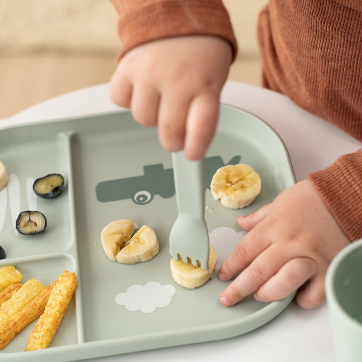 Foodie Children's cutlery set from Done by Deer