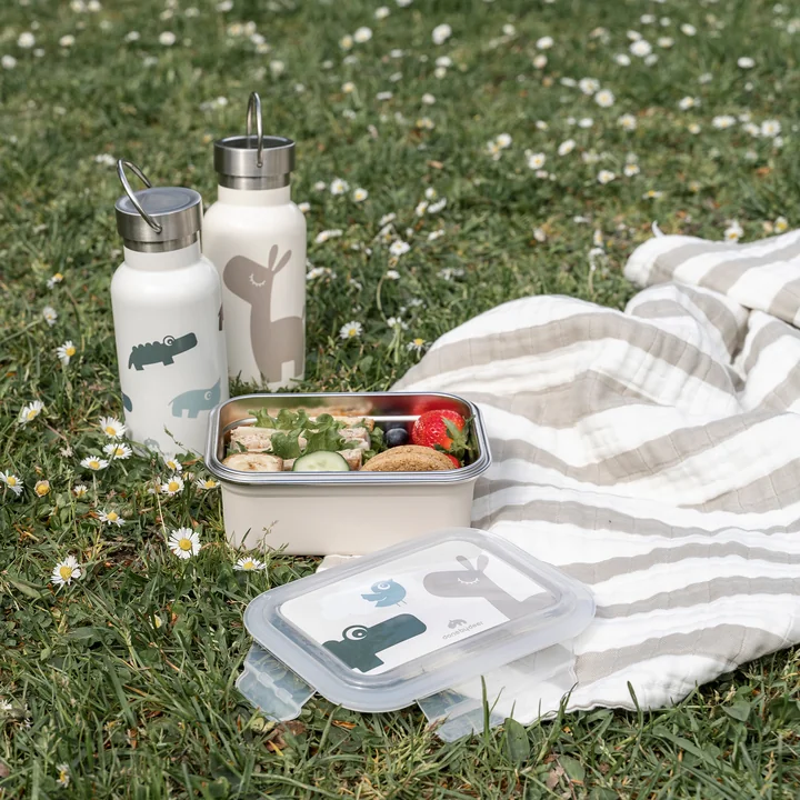 Stainless steel lunch box from Done by Deer