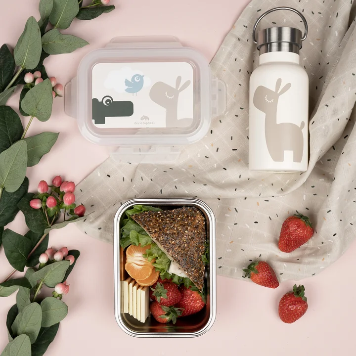 Stainless steel lunch box from Done by Deer