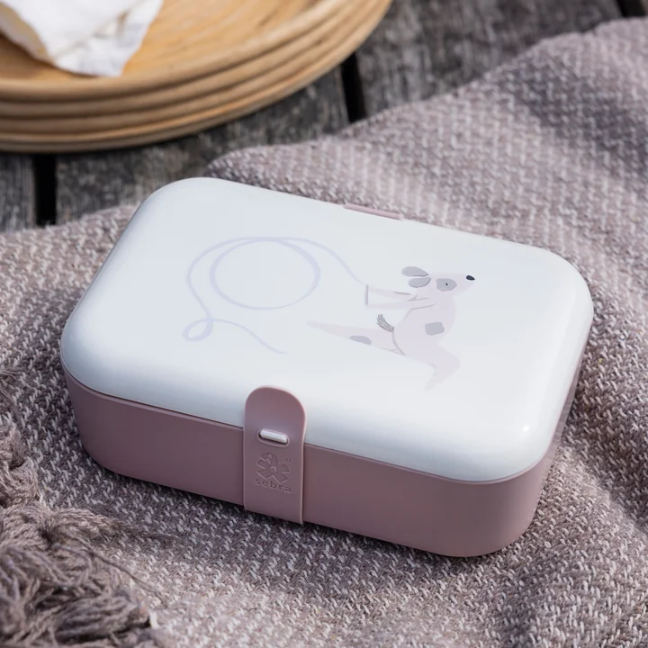 Lunchbox with silicone strap from Sebra